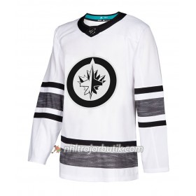 Män Ishockey Winnipeg Jets tröja All Star 2019 Blank Vit 2019 All-Star Adidas Authentic